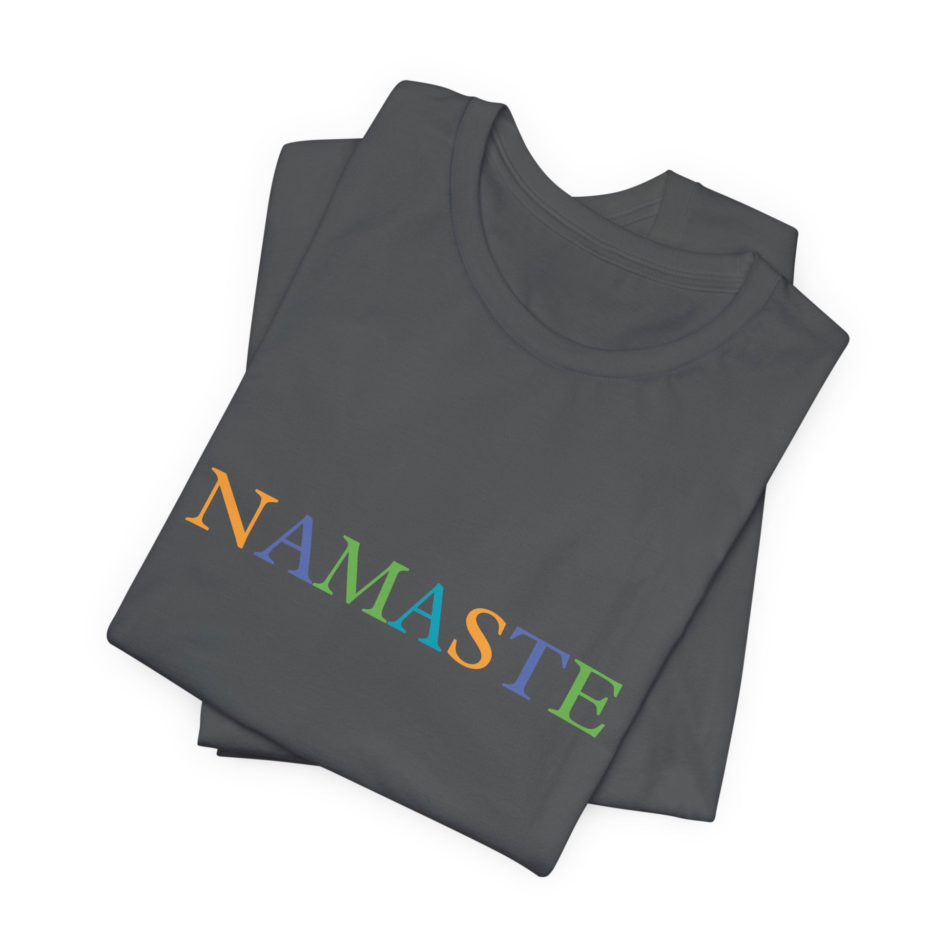 Tramunquiero NAMASTE Unisex T-Shirt mit Rundhalsausschnitt