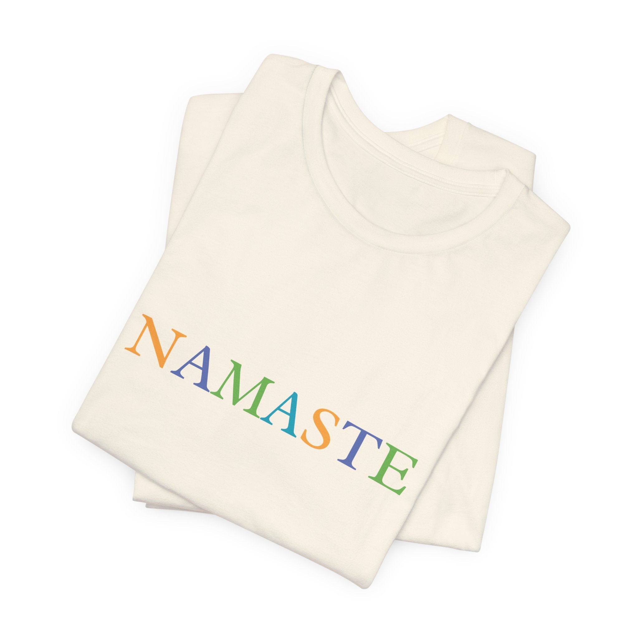 Tramunquiero NAMASTE Unisex T-Shirt mit Rundhalsausschnitt